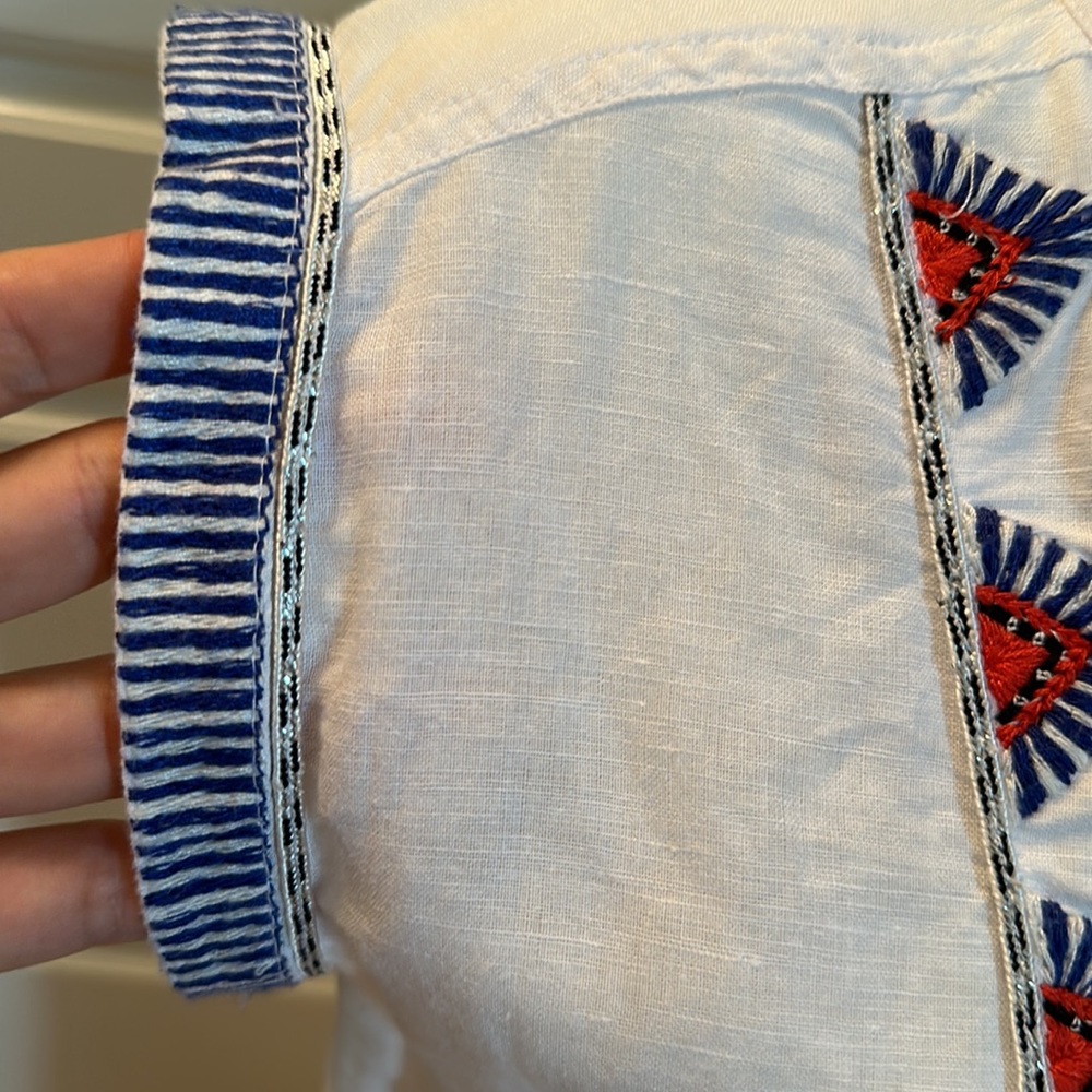 JCrew Linen Top - Picture 4 of 11
